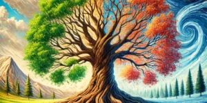 L'arbre de 4 saisons